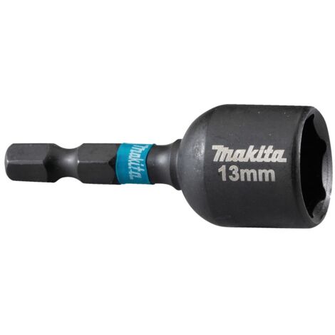 Makita Steckschlüssel 13 mm Impact Black SW13 1/4 Zoll Sechskantaufnahme B-66852