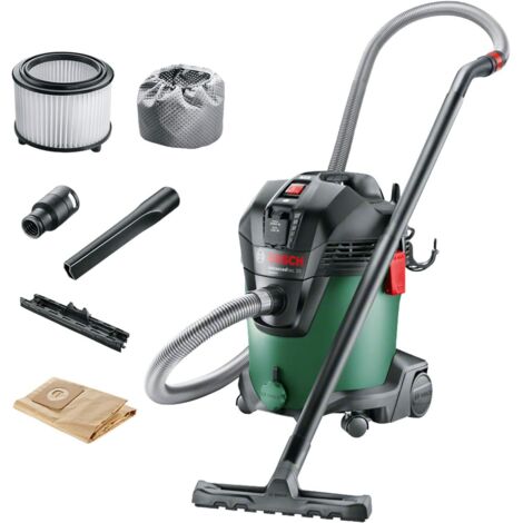 Bosch Nass- und Trockensauger AdvancedVac 20 (1200 Watt, 20 l Behältervolumen, 12 Zubehörteile)
