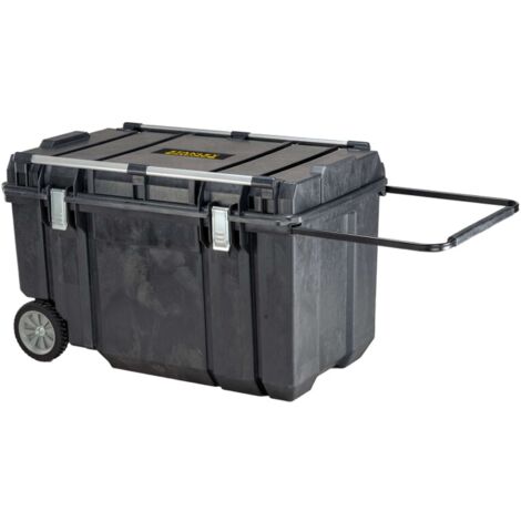 Product image
Stanley Werkzeugbox (99 x 59 x 62 cm, Box für Montage mit 233l Fassungsvermögen, Metallverstrebungen zum Befestigen einer zweiten Box, robuste Metallschließen) FMST1-75531