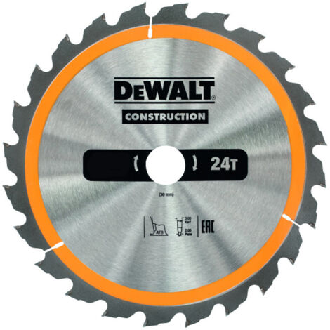 Dewalt DT1961-QZ Kreissägeblatt 315 x 30 mm, 24 Zähne, Holz