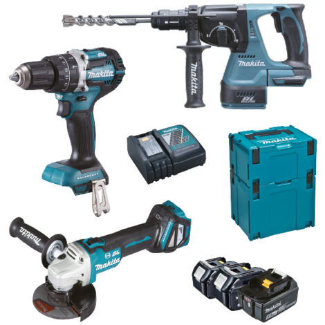 Elektrowerkzeug-Set Makita DLX3119TJ 18 V 5 Ah