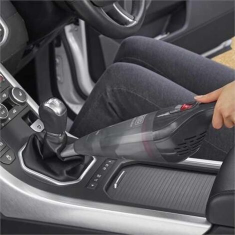 Black &amp decker nvb12ava-xj Beutelloser Handstaubsauger Grau, Rot