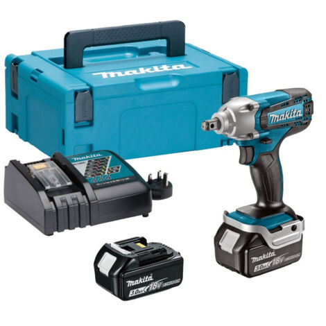 18V 1/2" Schlagschrauber 190 Nm (2x3,0 Ah) in MAKPAC- MAKITA DTW190RFJ