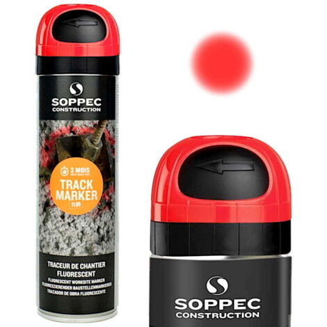 SOPPEC SPRAY GEODESIS SPURMARKIERUNG ROT 500ML - MTP GEO CZE