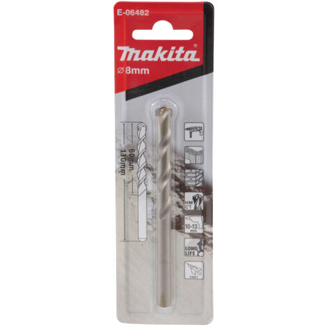 MAKITA E-06482 TCT 8x110 mm Steinbohrer