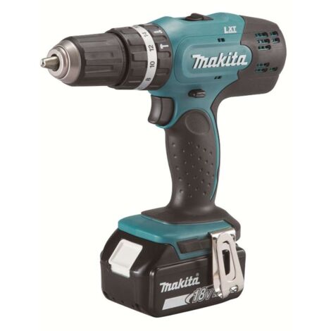 Makita Werkzeug - 18V Akku-Schlagbohrschrauber, 1x Li-Ion LXT 3,0 Ah Akku, Ladegerät DHP453RFX8