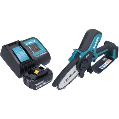 Makita DUC 101 SF01 Akku Astsäge 18 V 10 cm Brushless + 1x Akku 3,0 Ah + Ladegerät (1/5)