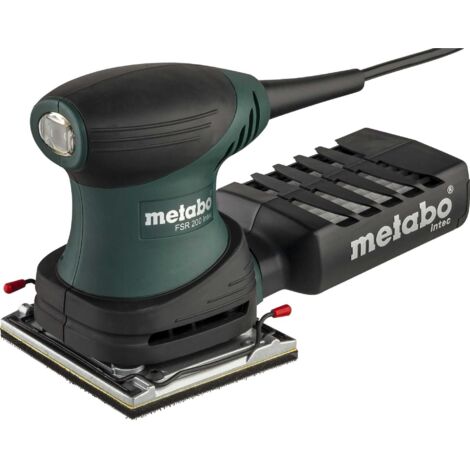 Metabo – Fäustlingssander FSR 200 Intec – 200W Nennleistung – 26000 U/min – Staubfangkassette für sauberes Arbeiten – Kunststoffkoffer (1/3)