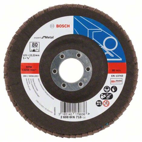 Polierpad X551 Expert für Metall Ø 125 mm BOSCH 2608606718 (1/5)