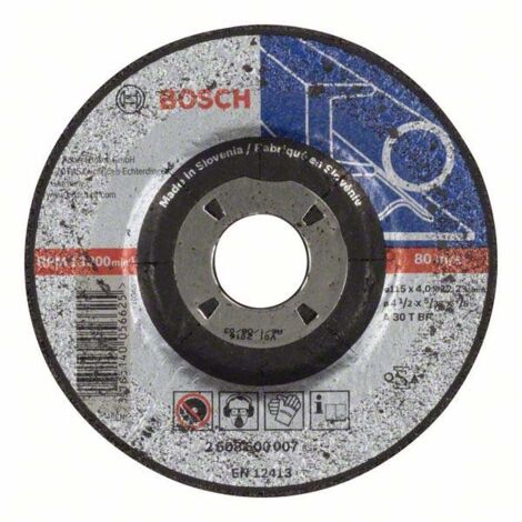 Bosch PRO Metal Schleifscheibe 115 x 4 x 22,23 mm - 2608600007