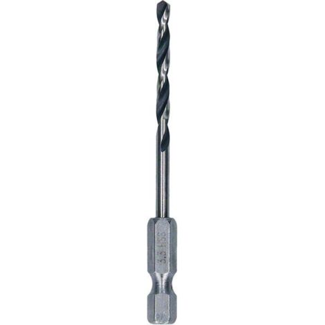 Bosch 1x HSS PointTeQ Hex Sechskantbohrer 3,3 x 36 x 75 mm - 2608577521