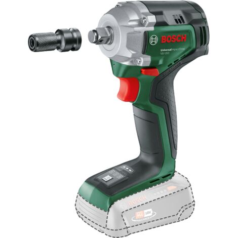 Bosch Akku-Drehschlagschrauber UniversalImpactDrive 18V-350 (kraftvolles Schrauben und Befestigen im Bauwesen max. Drehmoment: 350 Nm Sechskantadapter 18 Volt System ohne Akku)