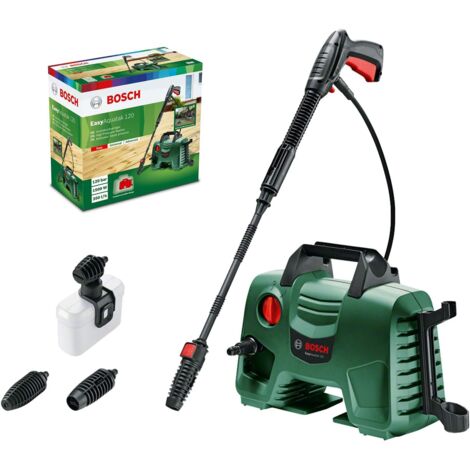 Bosch Hochdruckreiniger EasyAquatak 120 (1500 Watt, max. Druck: 120 bar, max. Fördermenge: 350 l/h, 7 Zubehörteile)