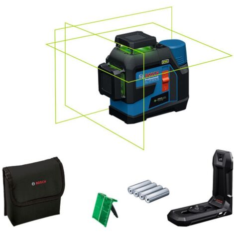 Bosch Linienlaser GLL 12V-100-33 CG, incl. Zubehör, Tasche