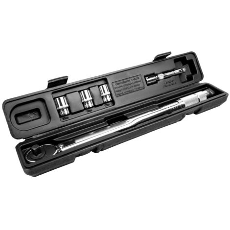 Güde 1/2 Zoll Drehmomentschlüssel Steckschlüssel Set 5-tlg. 40-210 Nm (1/5)