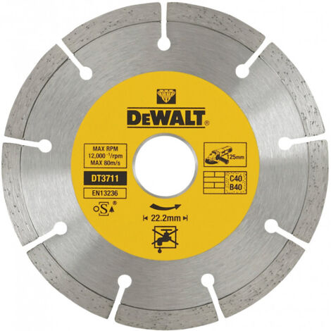 DeWALT Diamanttrennscheibe Eco1 Universal 125 mm, DT3711