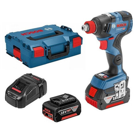Bosch Werkzeug - 18V Akku-Schlagschrauber, 2x 5,0 Ah Li-Ion Akku, Ladegerät 06019G4201 (1/5)