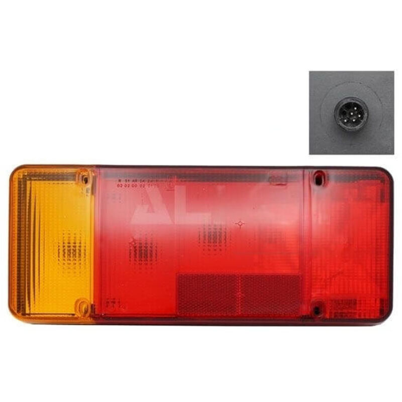 Feu arrière gauche plateau benne Iveco Daily 2 1999-2006