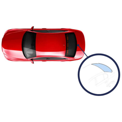Vitre lunette arrière teintée verte 1 trou feu stop Volkswagen Golf 4 1997-2003