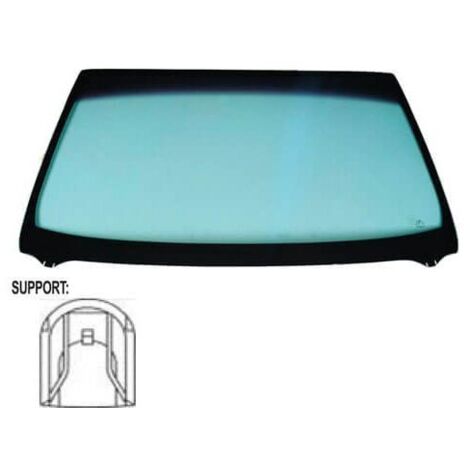 Pare-brise avant teinté vert bande bleue Mitsubishi Pajero (V6W-V7W) 2000-2006