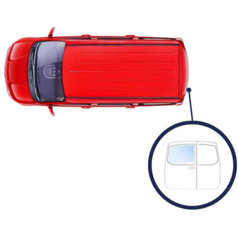 Vitre, lunette porte arrière gauche teintée verte chauffante Nissan NV300 depuis 2016