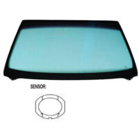 Pare-brise avant teinté vert dégradé gris pour capteur Volkswagen Golf 4 1997-2003
