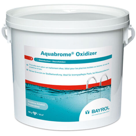 Bayrol – Désinfectant bromé de piscine Aquabrome Oxidizer 5kg – Granulés à dissolution rapide – Régénérateur de brome – SKU 4132939 (1/8)