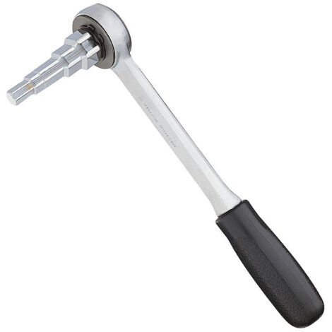 Virax – Cliquet 1/2' femelle pour clé de montage étagée – Accès facile aux écrous à ergots – Outil pour espaces restreints – Poids 0,420 kg (1/4)