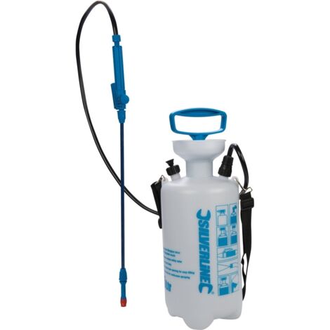Silverline – Pulvérisateur à pression préalable 5L – Tuyau long 1250mm – Lance inox 570mm – Blocage gâchette – 675108 (1/10)