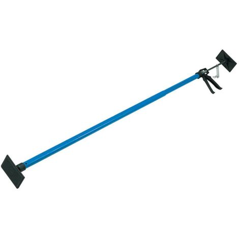 Silverline – Etai télescopique 1,15 à 2,9 m – Charge max 40 kg – Système à crémaillère avec verrouillage de sécurité – Patin pivotant