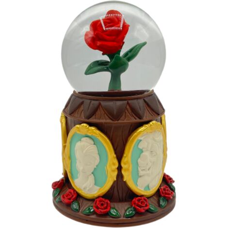 Figurine Rose musique La Belle et la Bête Disney (1/2)