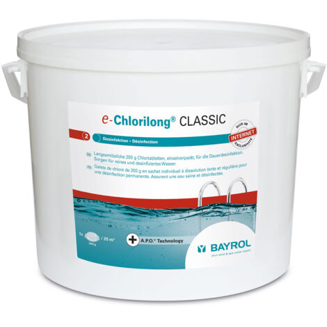 Chlorilong Classic Chlore lent 10kg BAYROL 5736157 (1/3)