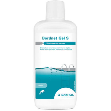 Bayrol – Nettoyant ligne d'eau 2-en-1 gel épais – Élimine calcaire et dépôts gras – Compatible tous revêtements – Nettoyage rapide (1/3)