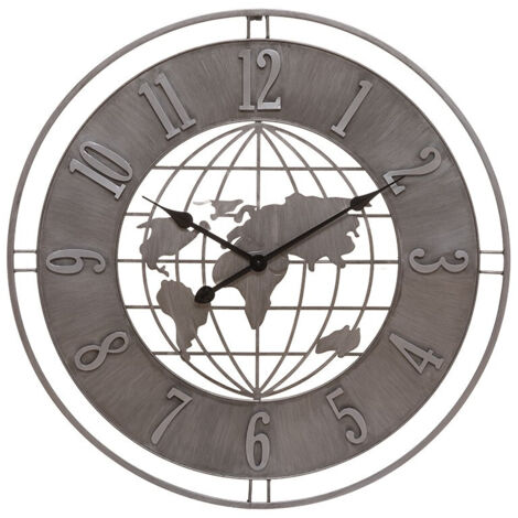 Horloge métal monde Isac D68 Atmosphera (1/3)