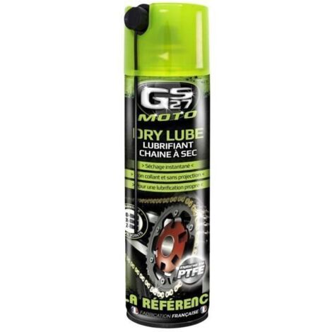 Dry lube Lubrifiant chaine à sec GS27 MOTO