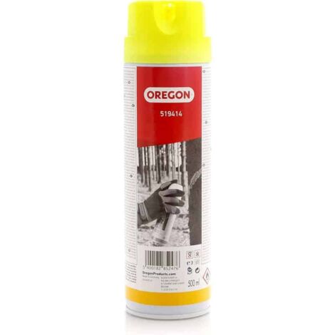 Bombe spray de marquage Oregon  Jaune Fluo