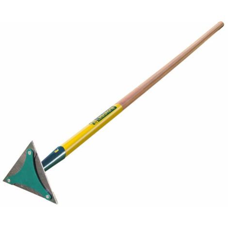 Leborgne – Racloir de bordure 150 cm – Lames en tôle bleue pour béton – Emmanchement douille tubulaire – Nettoyage efficace des bordures