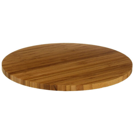 Plateau Tournant Bambou - 35 X 3 Cm Secret de Gourmet