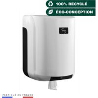 JVD – Distributeur essuie-mains central maxi – Système de serrage réglable – Châssis ABS gris – 899605