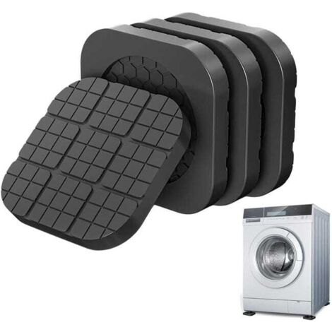 Pieds Anti-vibrations 3M SJ5018N - Carrés Coniques, Caoutchouc Naturel, -34°C à +66°C