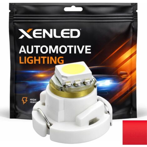Ampoule T4.7 1 SMD ROUGE - LED de tableau de bord (1/3)
