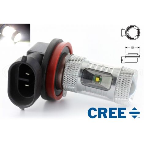 Ampoule 6 LED CREE 30W - H11 - Haut de Gamme 12V - Blanc (1/5)