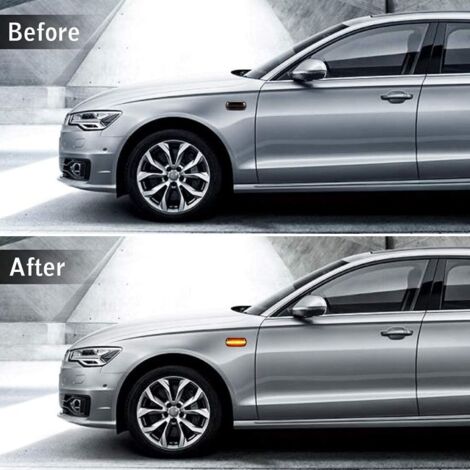 Déflecteurs Latéraux Arrière Master Pour Audi A3 8P Sportback 2004-2012 - Gris Fumé, Protection Pluie & Confort De Conduite