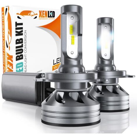 2 x Ampoules LED H4 Bi-LED 6G GEN2 - 5000Lm - 6000K - 12 / 24 Vdc - 55W (1/5)