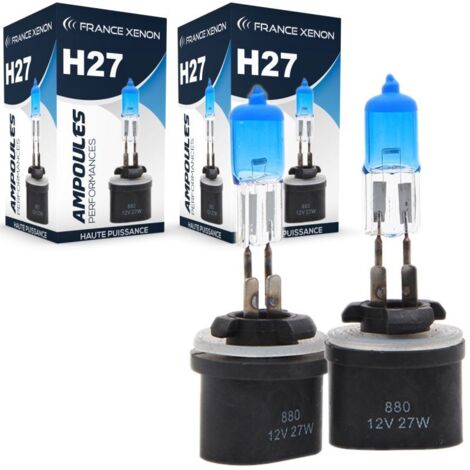 2 x Ampoules 880 6000K PLASMA HOD - FRANCE-XENON - Ampoule halogène origine performance (1/4)