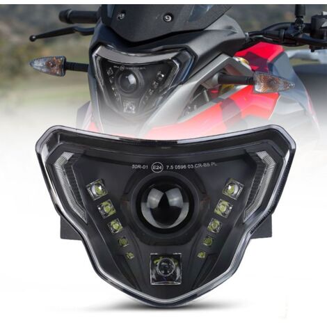 Phare Full LED BMW Homologué G310R G310GS 2016-2020 - XENLED G310M - 100W - 6000Lms (1/5)