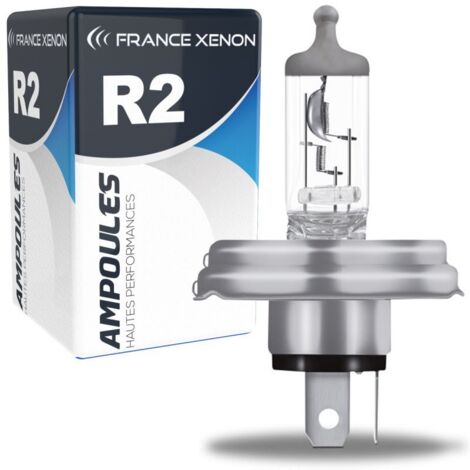 Ampoule R2 12V 100/90W - SUPER LUM OFF ROAD - FRANCE-XENON P45T - Halogène