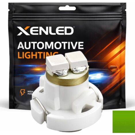 Ampoule T4.2 2 LED VERT - Ampoule de tableau de bord 12V (1/2)