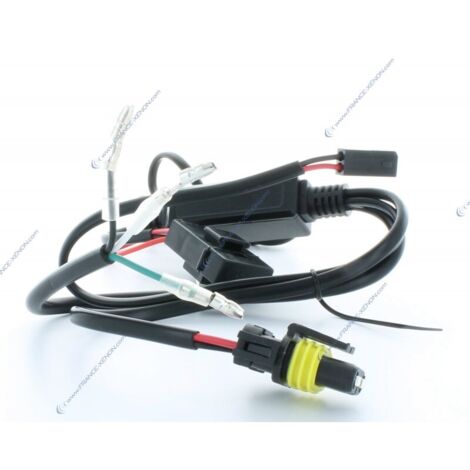 1x Faisceau anti-erreur HS5 3 fils - Moto type PCX ou autre (1/2)