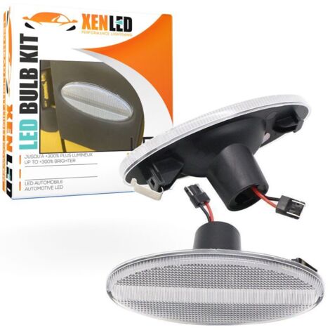 2x Eclairages de gabarit LED pour Opel Movano, Renault Master, Nissan NV400 Version Claire - Homologué ECE